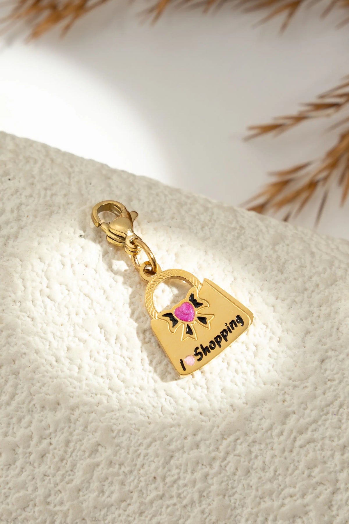 Charm "I ♥ Shopping"