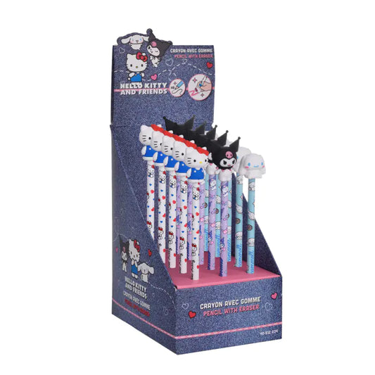 Crayon avec gomme Sanrio