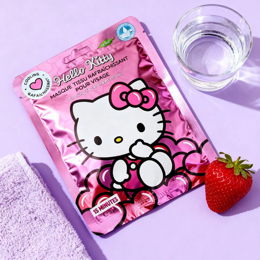 Masque tissu visage Hello Kitty / Kuromi