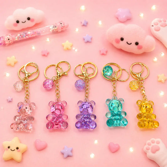 Porte-clé Ourson Cristal